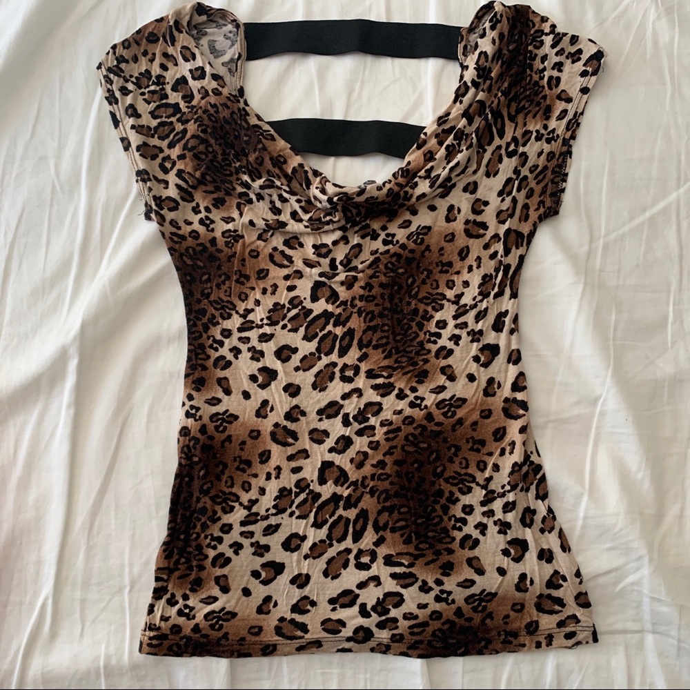 Leopard Top